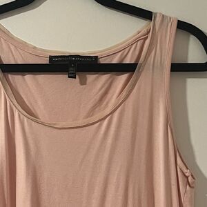 White House Black Market Pale Pink Women’s Blouse Top Tank Women S Must See Back
